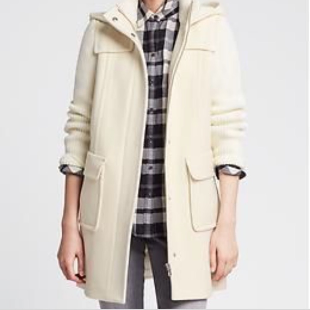 Banana Republic Heritage Sweater Sleeve Coat - Picture 1 of 3